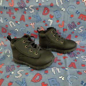 Wonder Nation Shoes Black Velcro Hiking Soes Toddler Size 7